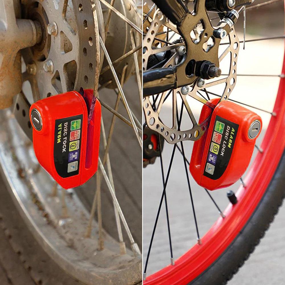 Commuter Bike Lock - Motorcycle Alarm Lock 3colors Waterproof Anti-Theft