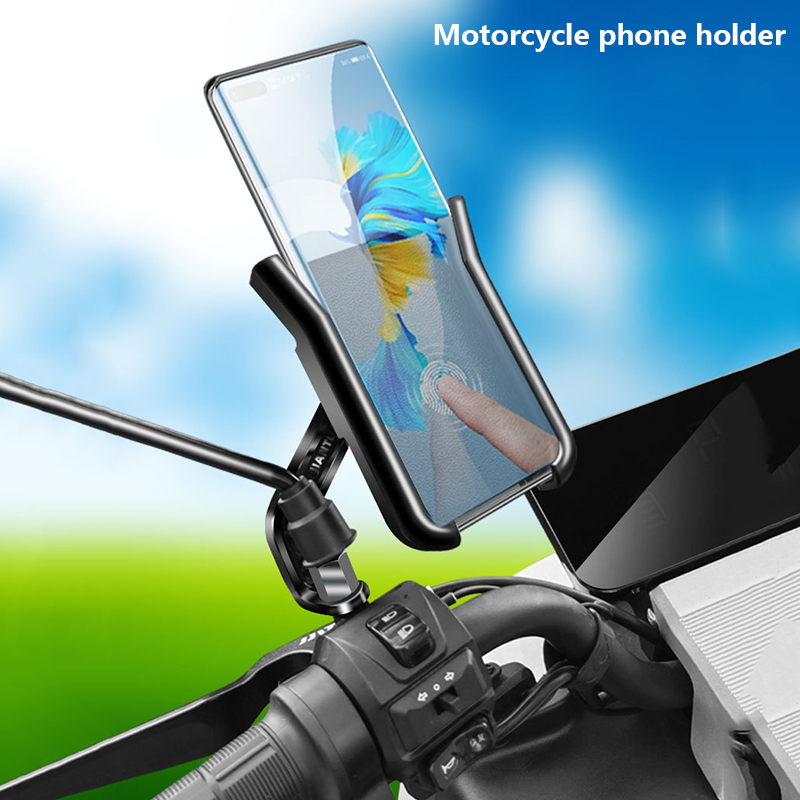 Commuter Bike Lock - Motorcycle Bicycle Phone Holder Mount Handlebar