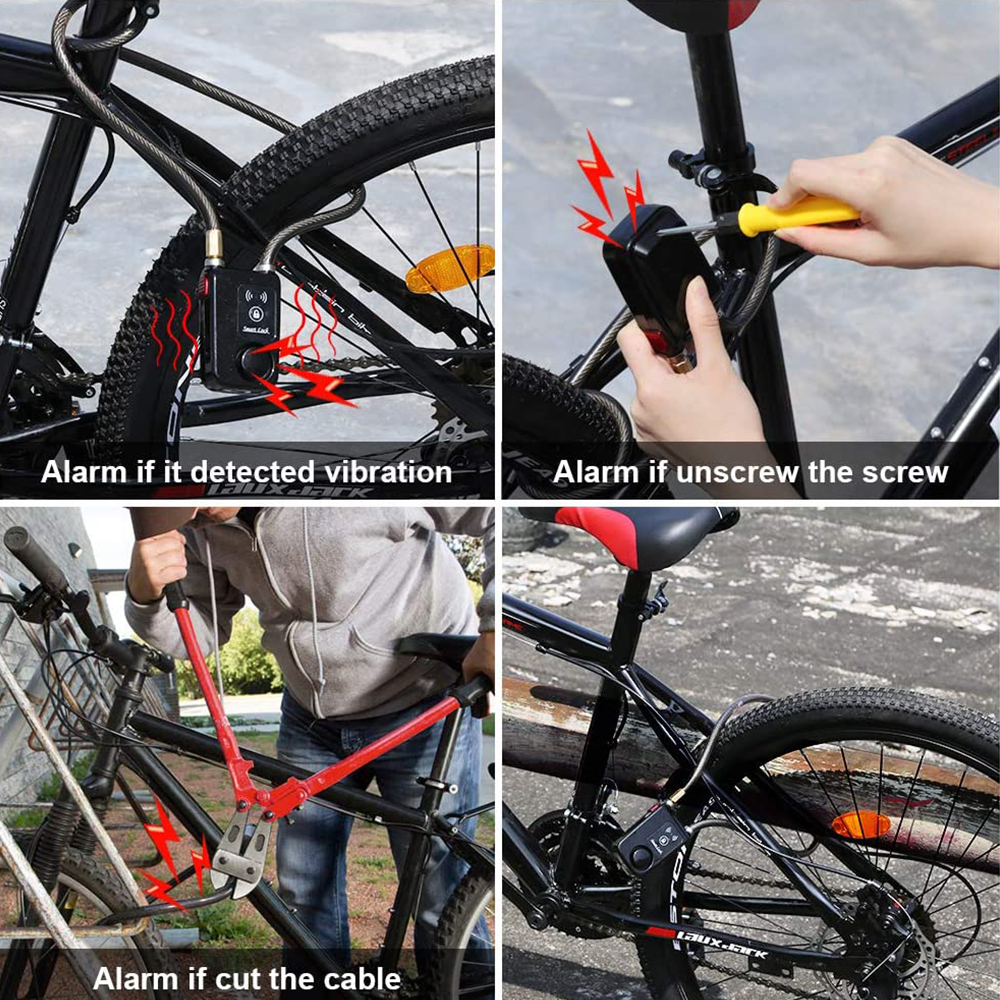Bluetooth Smart Bike Lock Wate - Commuter Bike Lock review and price