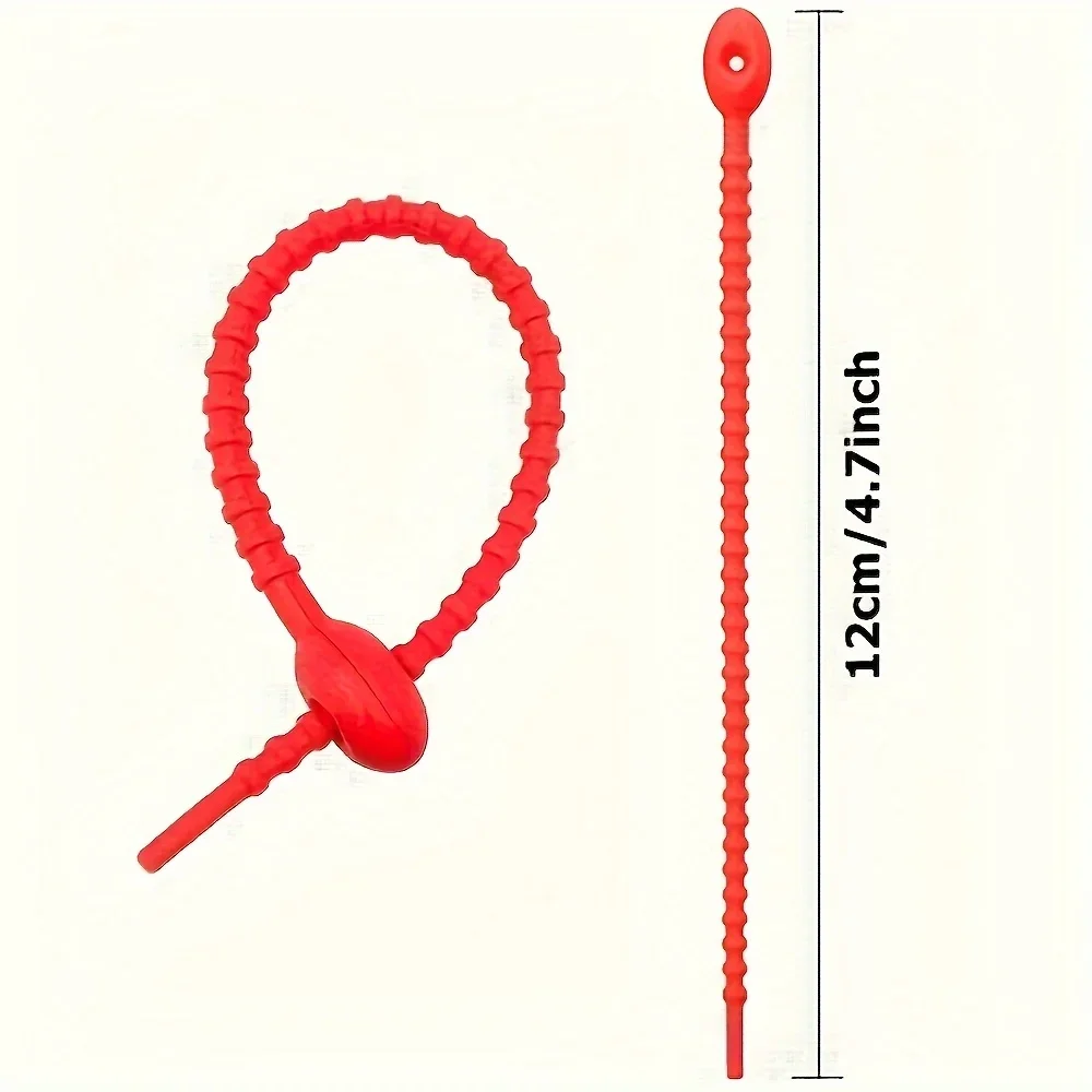10pcs Silicone Cable Ties - Re - Cable Lock Flexible review and price