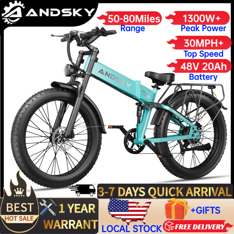 ANDSKY Forge 26 Foldable Elect - Commuting On Mountain Bike review and price