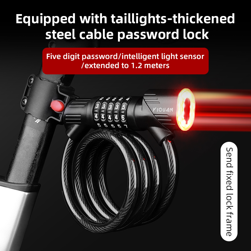 Bicycle Steel Cable Lock 1.2m  - Commuter Bike Lock review and price