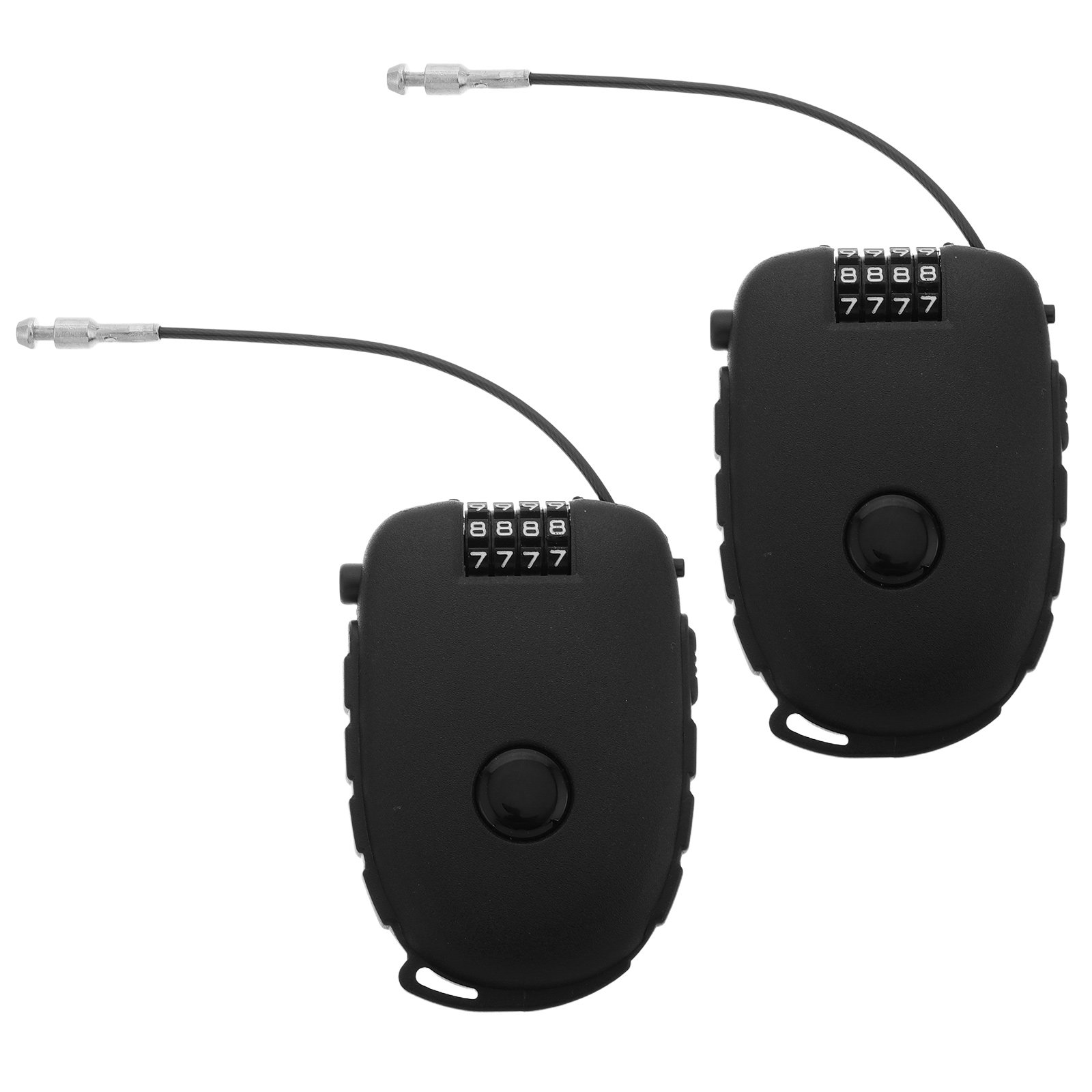 2Pcs Portable Retractable Stre - Cable Lock Flexible review and price