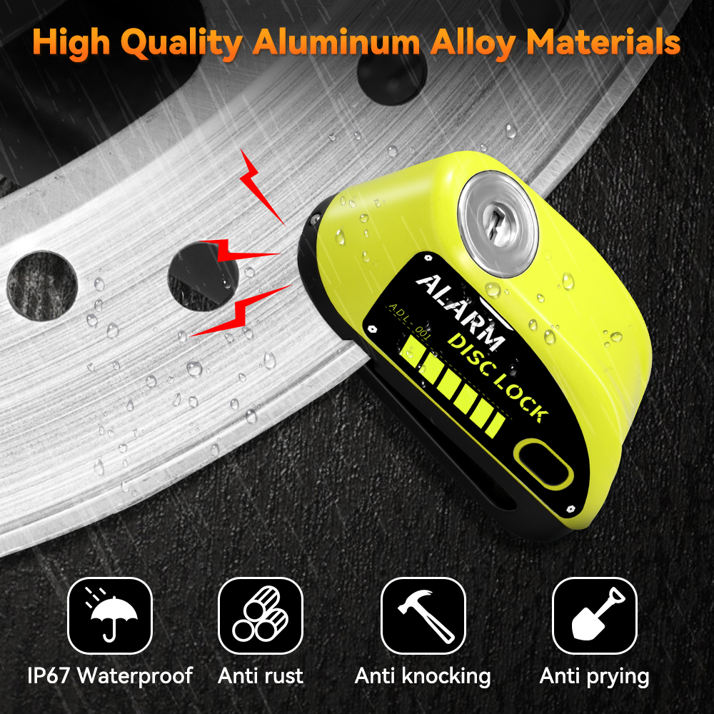 New Bike Motorcycle Alarm Disc - Commuter Bike Lock review and price