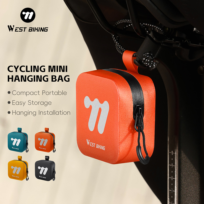 WEST BIKING Mini Bike Saddle B - Saddle Bag Under Seat review and price