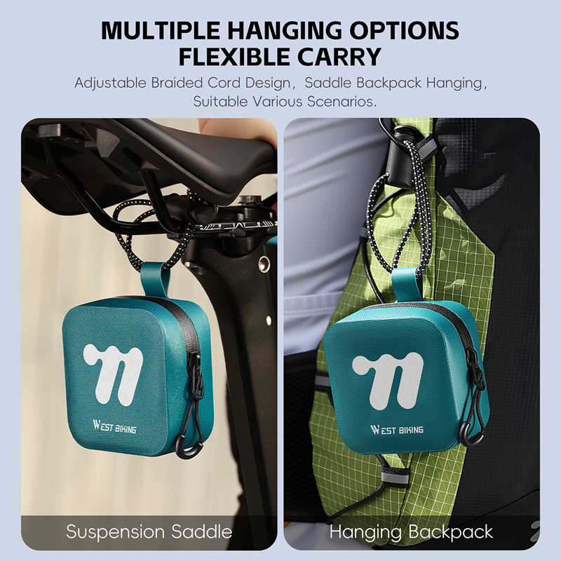 WEST BIKING Mini Bike Saddle B - Saddle Bag Under Seat review and price