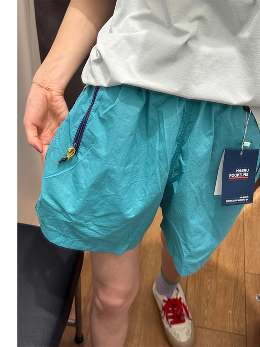 Lake Blue Quick Dry Sports Sho - Cycling Commute Pants review and price