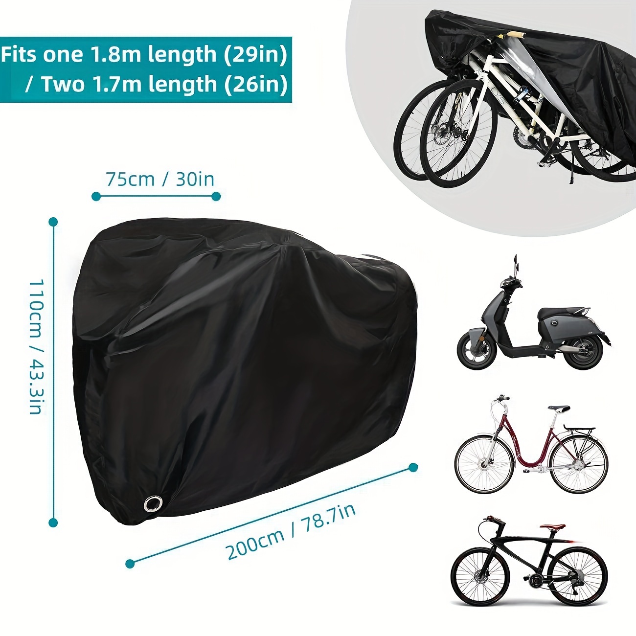 Bike Cover with Lock Hole, Hea - Commuter Bike Lock review and price