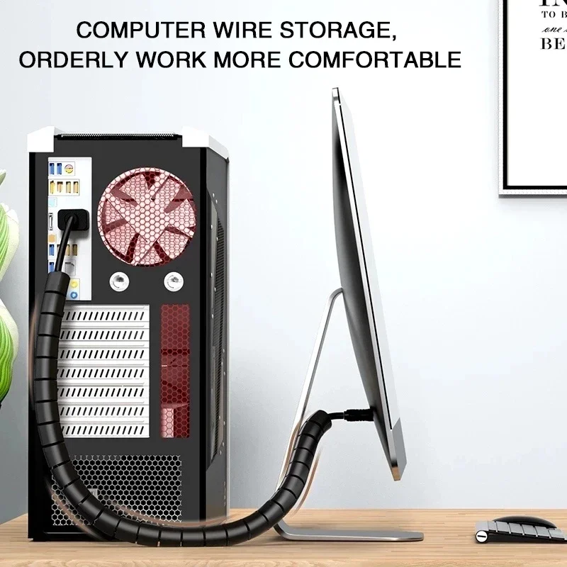 2M/1M Black Cable Wire Protect - Cable Lock Flexible review and price