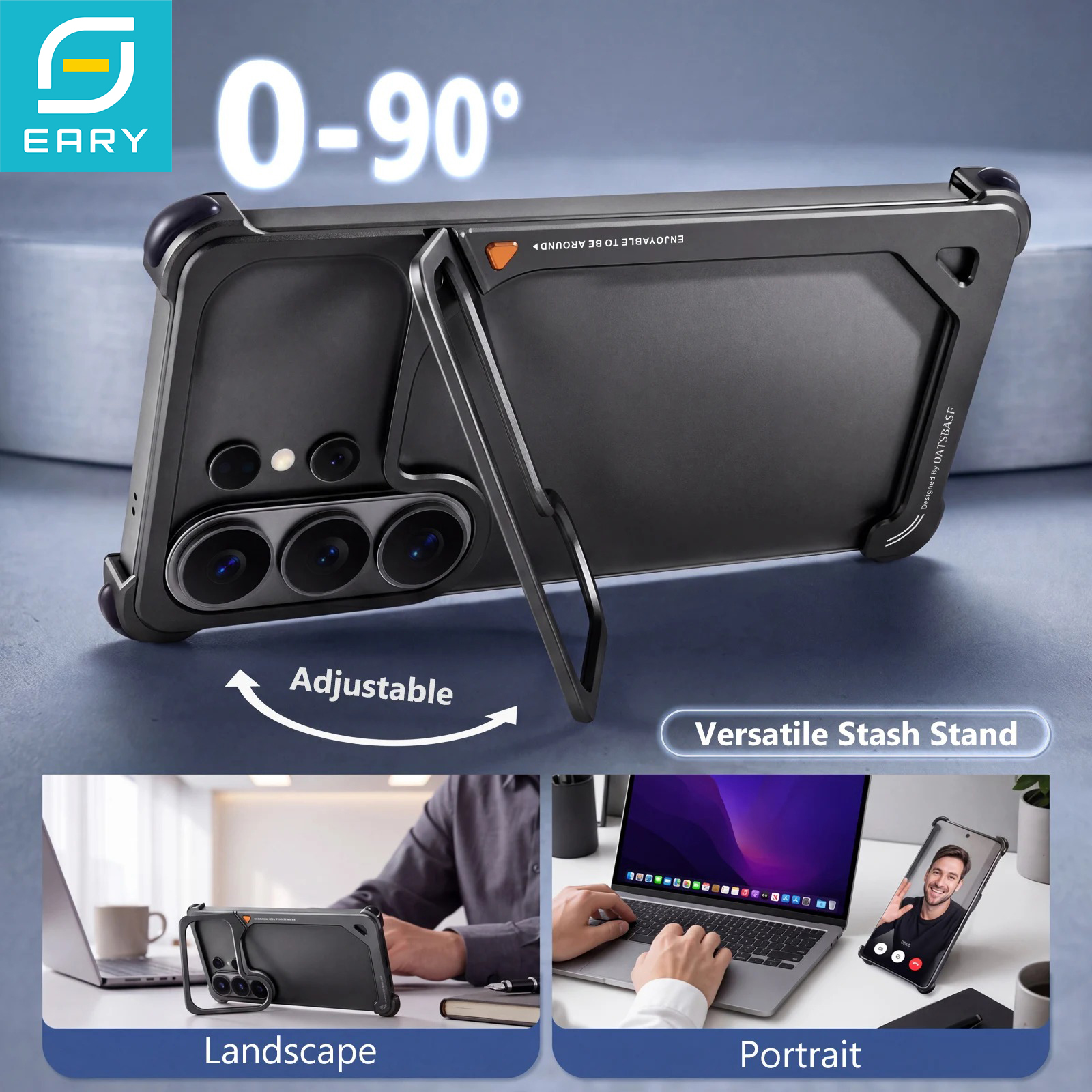 Eary 9 Shaped Stand Case for S - Kickstand Adjustable review and price