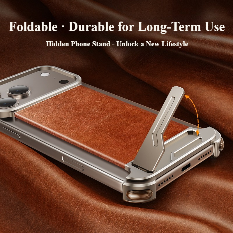 Oatsbasf Leather for iPhone 17 - Kickstand Adjustable review and price