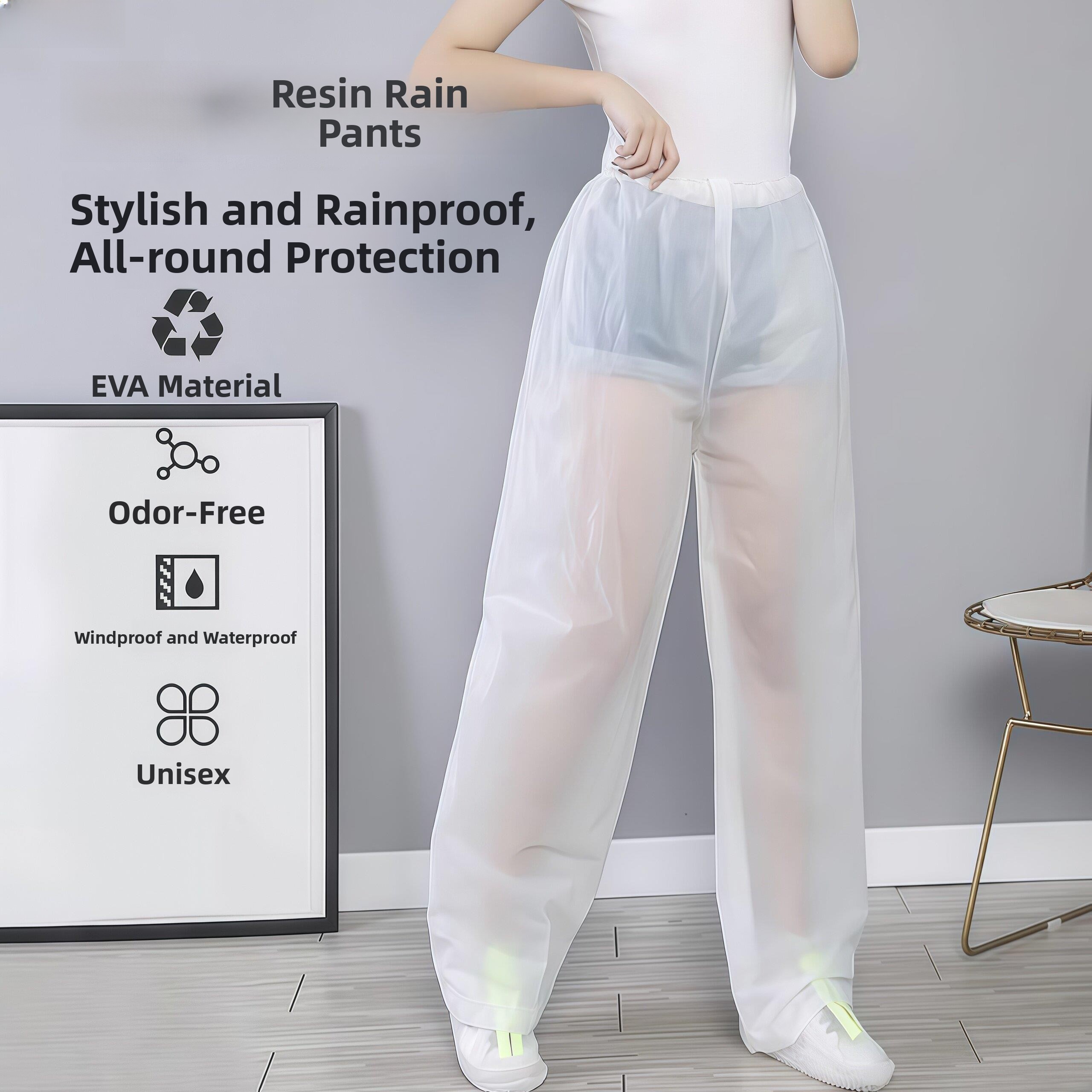 Waterproof Thickened Plastic R - Cycling Commute Pants review and price