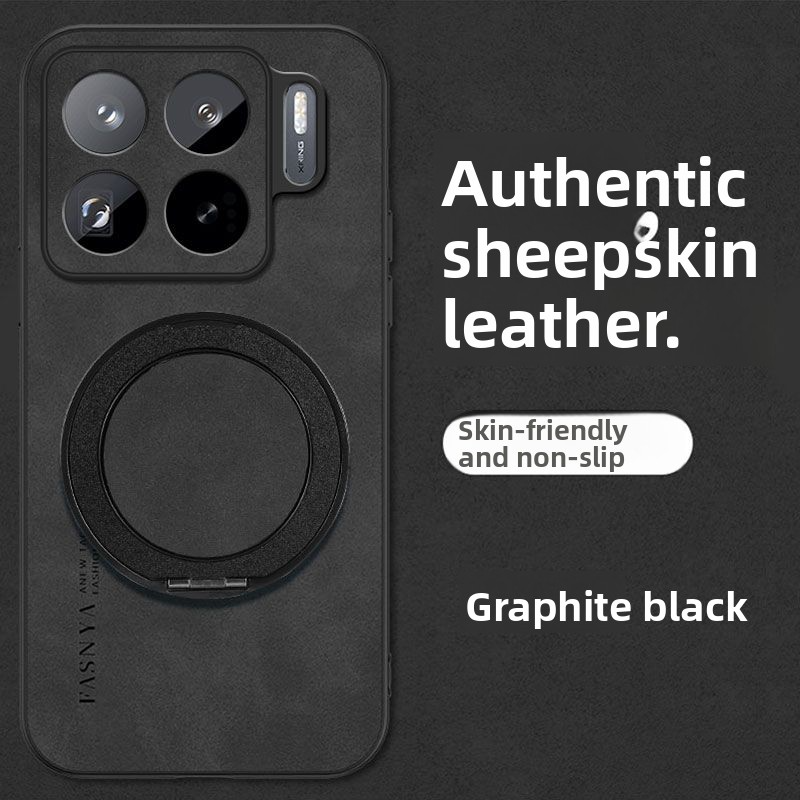 Sheepskin PU Leather Magnetic  - Kickstand Adjustable review and price