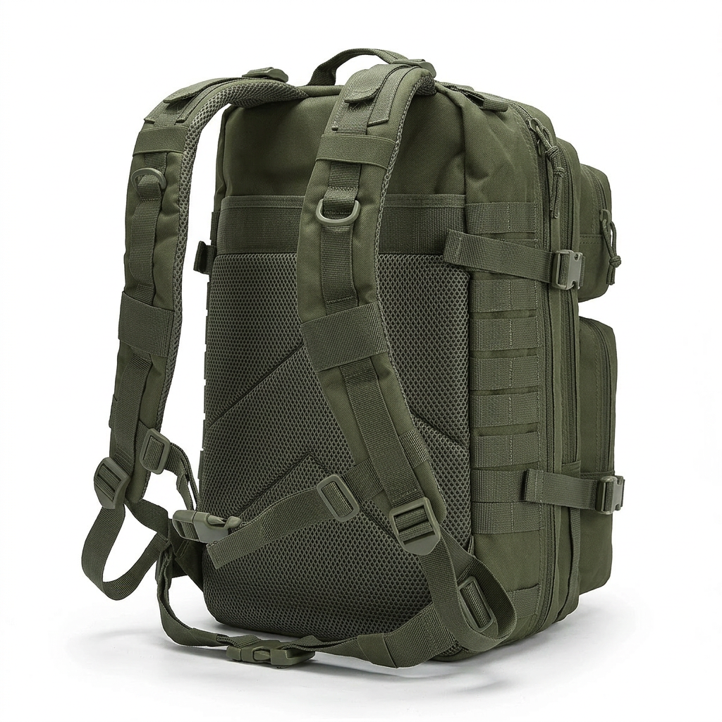 Men 45L Tactical Backpack Moll - Cycling Commuter Backpack Laptop review and price