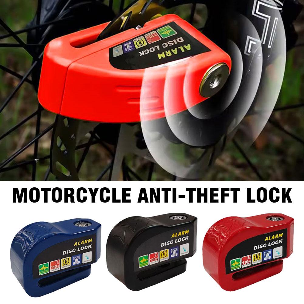 Motorcycle Alarm Lock 3colors  - Commuter Bike Lock review and price
