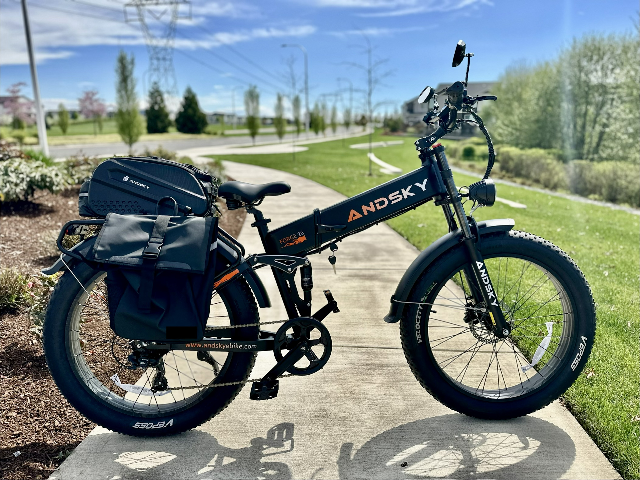 ANDSKY Forge 26 Full-Suspensio - Commuting On Mountain Bike review and price