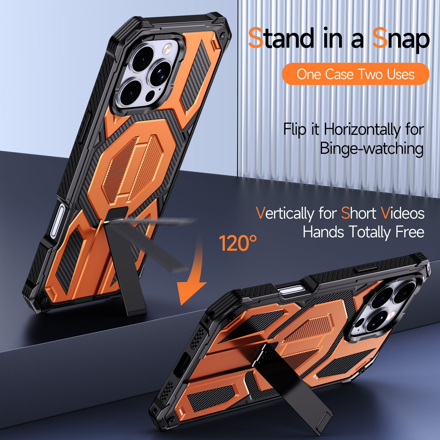 For iPhone 17E 16E 17 16 15 14 - Kickstand Adjustable review and price