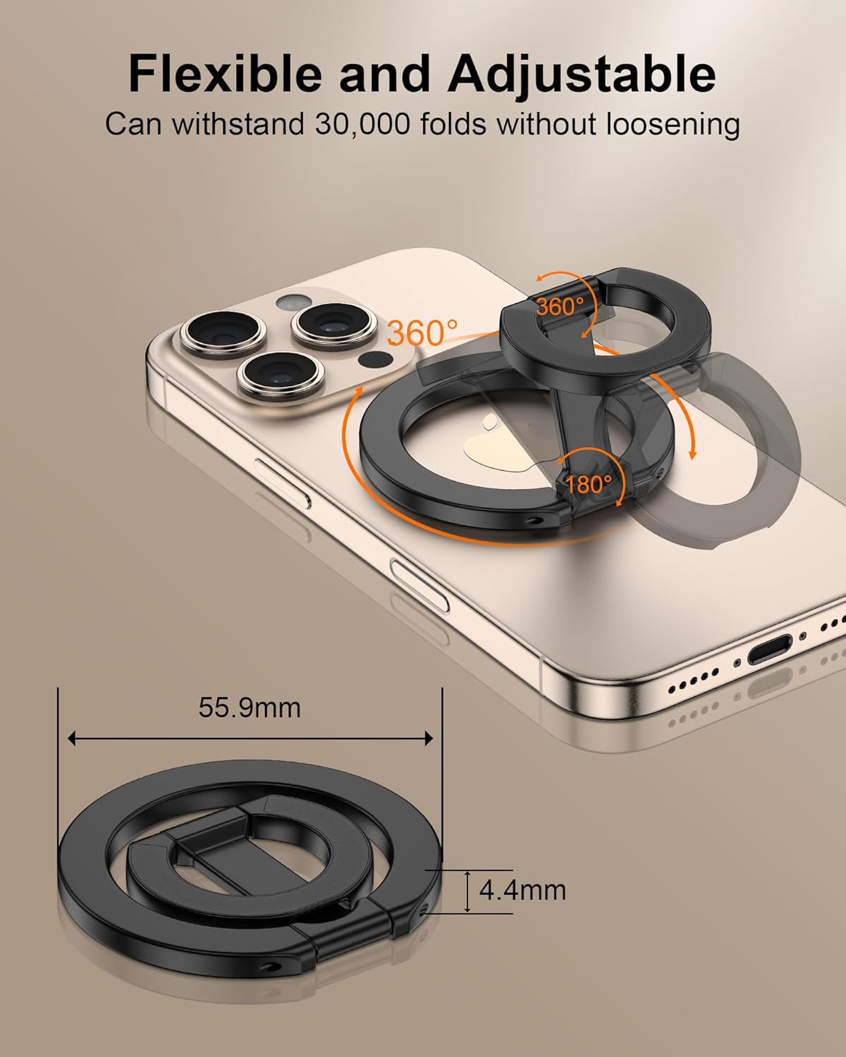 Phone Grip Holder Stand Dual-S - Kickstand Adjustable review and price