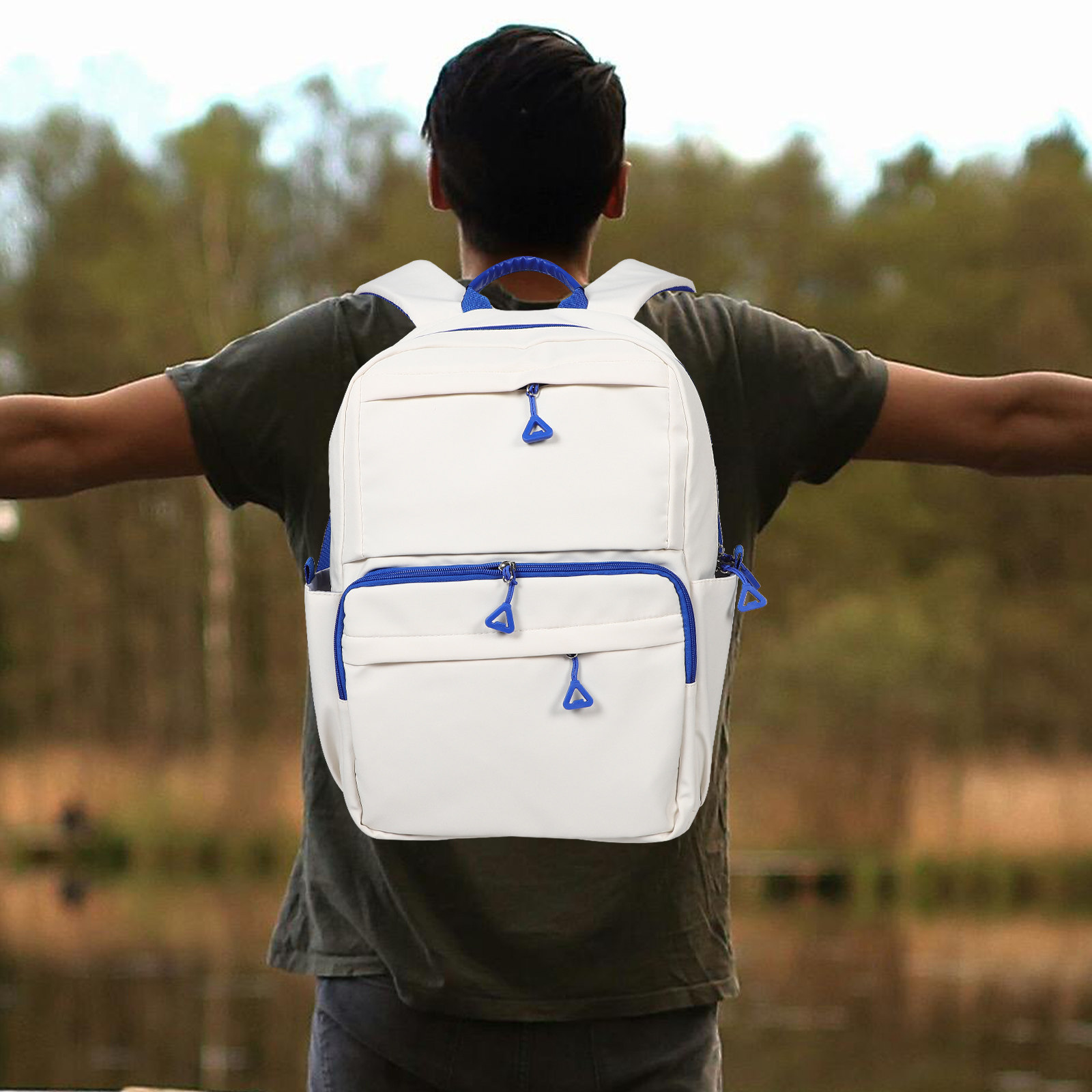 Large Capacity Oxford Cloth Ba - Cycling Commuter Backpack Laptop review and price